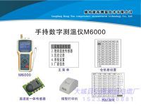 供應(yīng)手持?jǐn)?shù)字測(cè)溫儀M6000